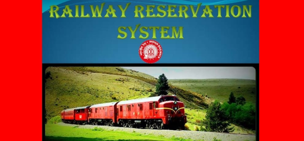 online railway reservation will remain close for two hours on 9 april midnight