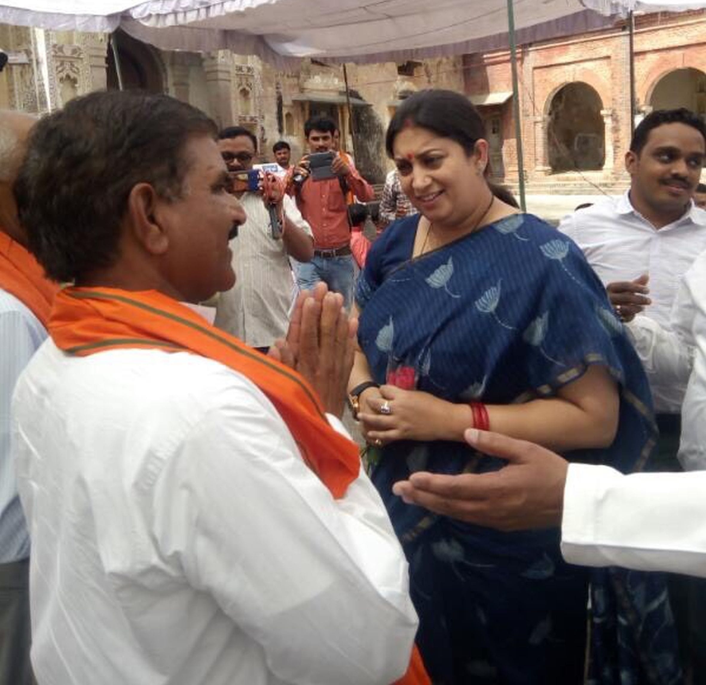 smriti irani 2 days visit in amethi