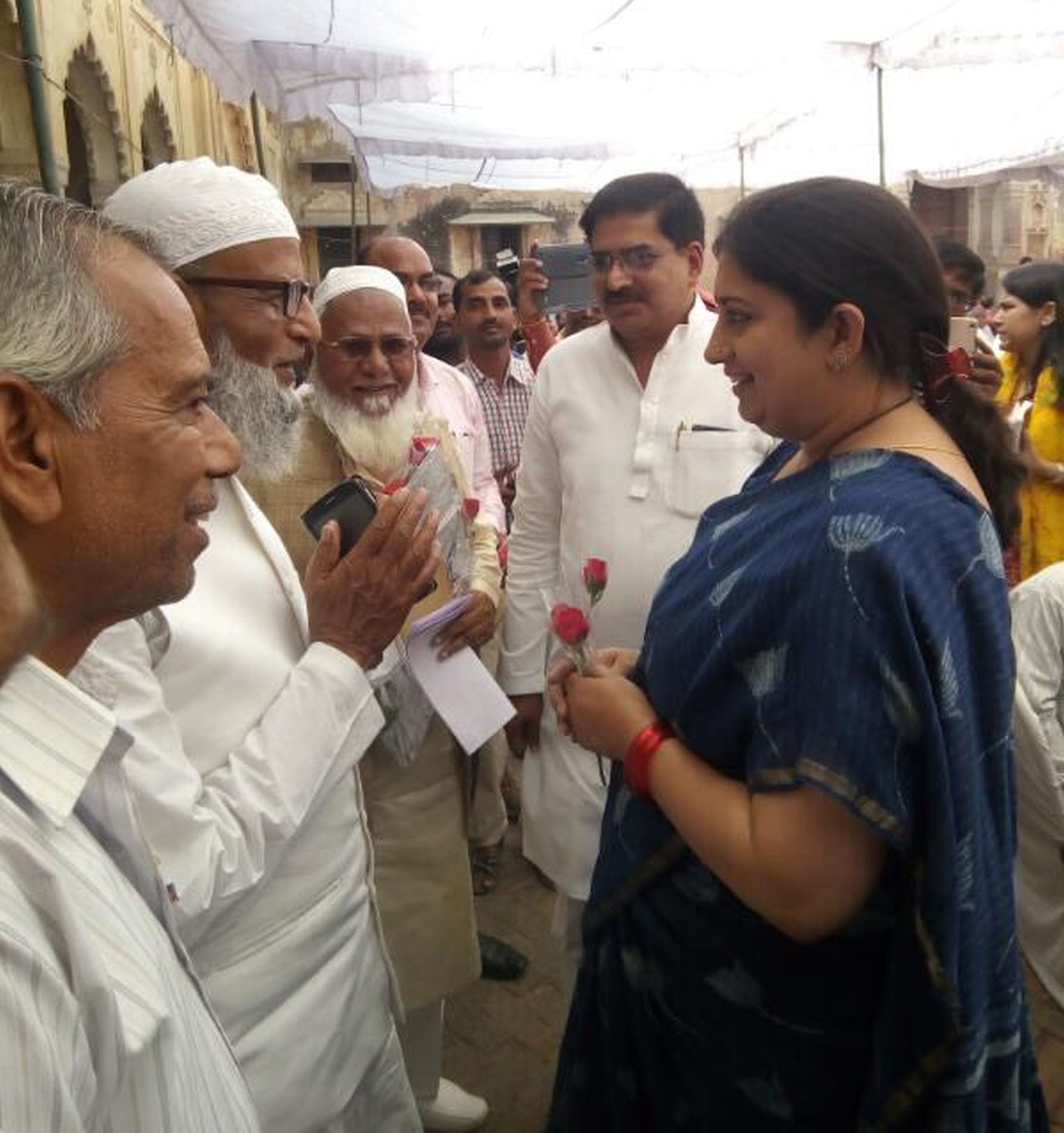 smriti irani 2 days visit in amethi