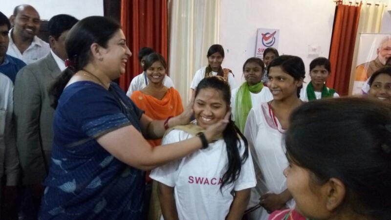 minister smriti irani two days amethi visit