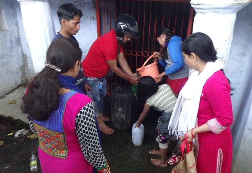 Stop the pump from coming to the silty, water crisis in the city