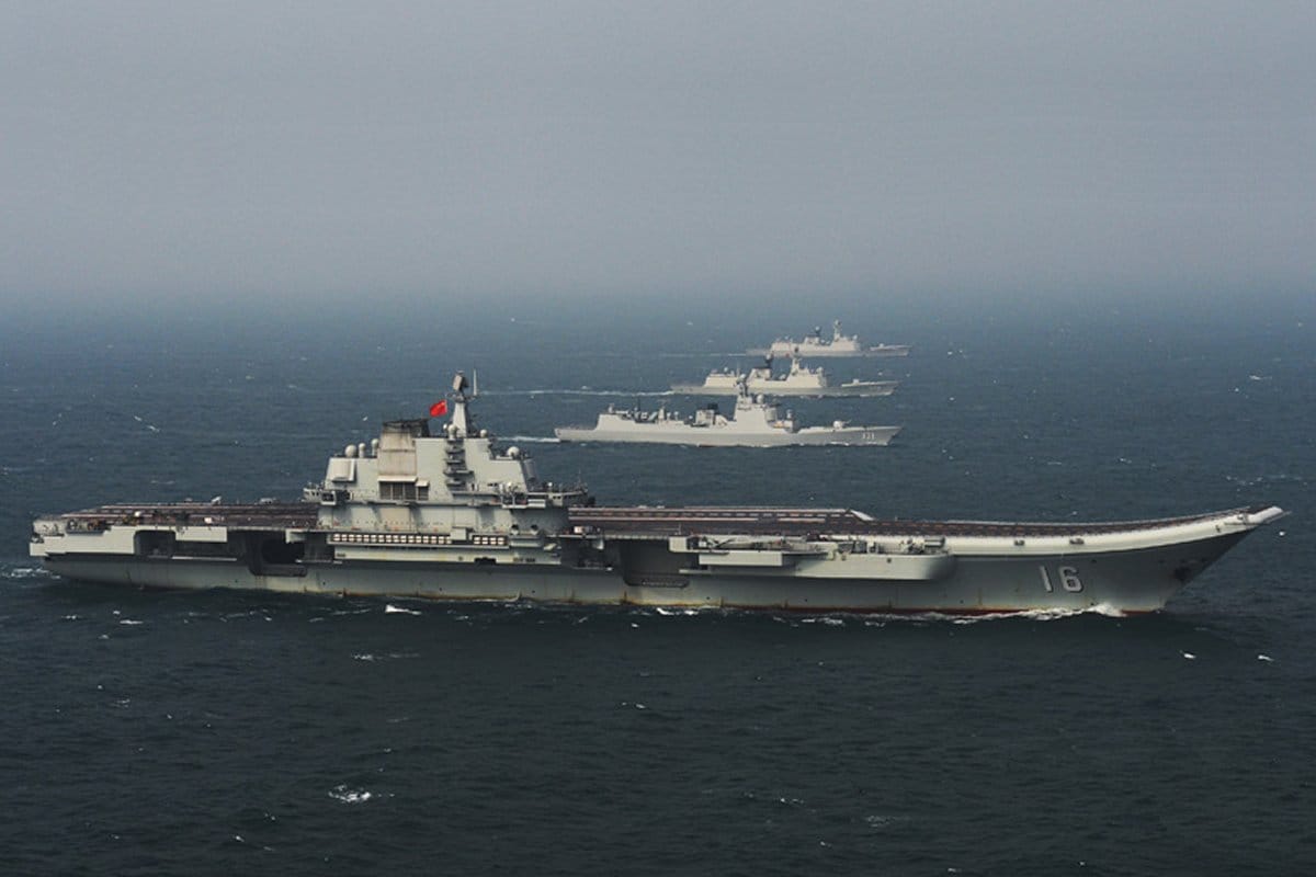 US carrier strike group heads toward western Pacific Ocean near Korea