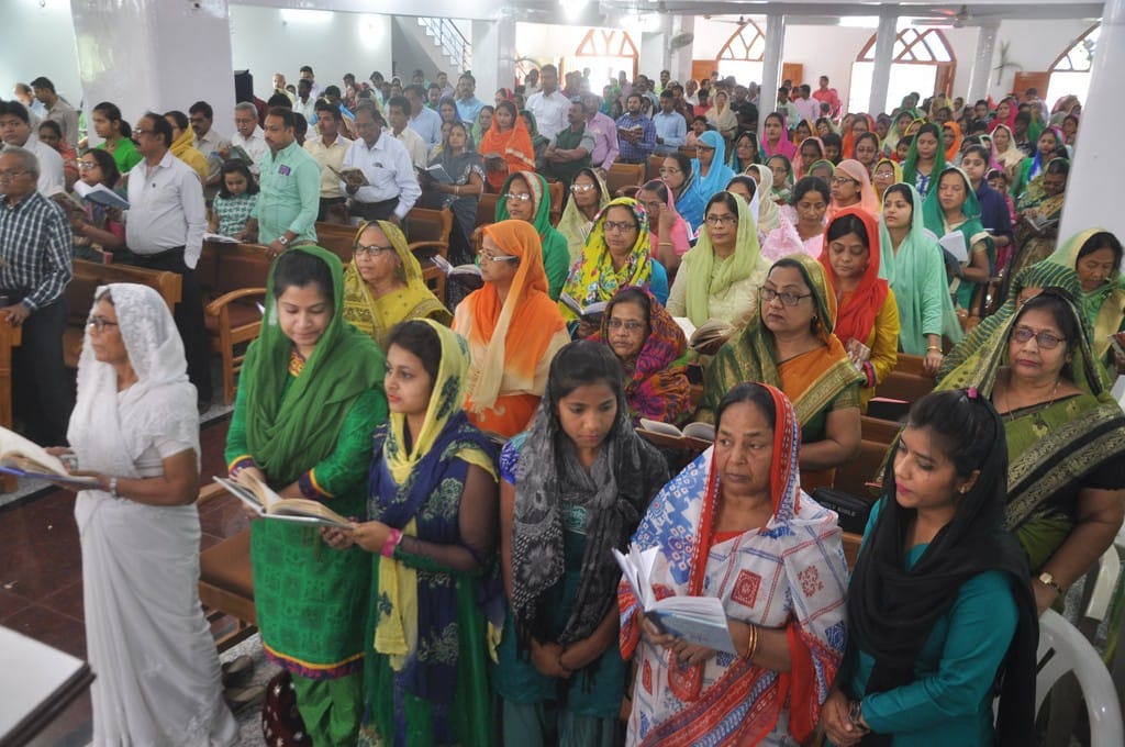 People celeberated palm sunday