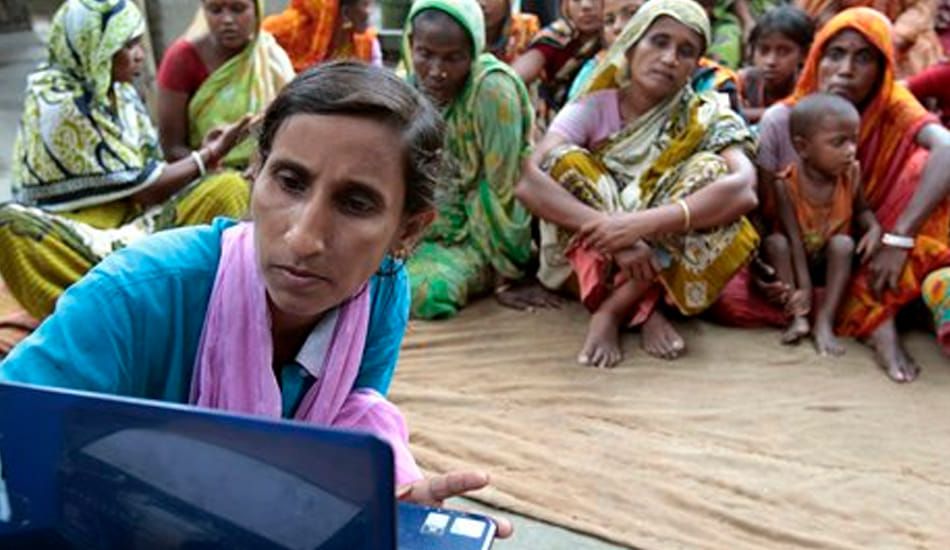village changed with the internet