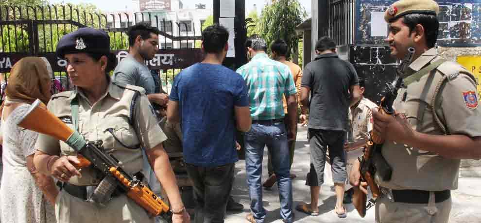 47 percent voting in rajauri garden by election