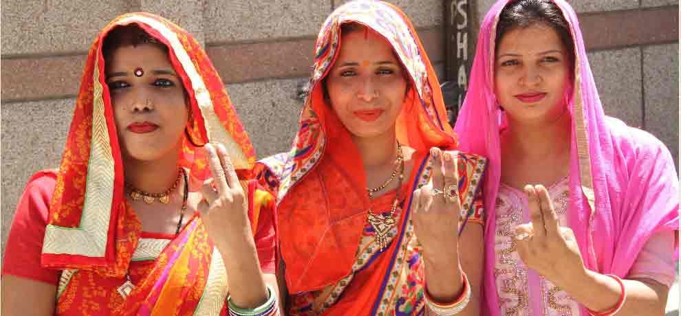 voting in delhi rajauri garden by election  