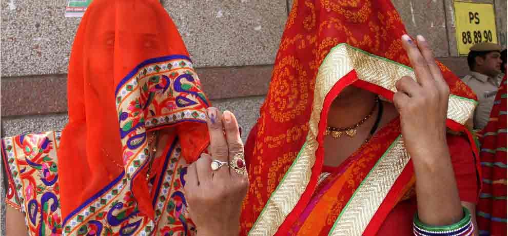 voting in delhi rajauri garden by election  