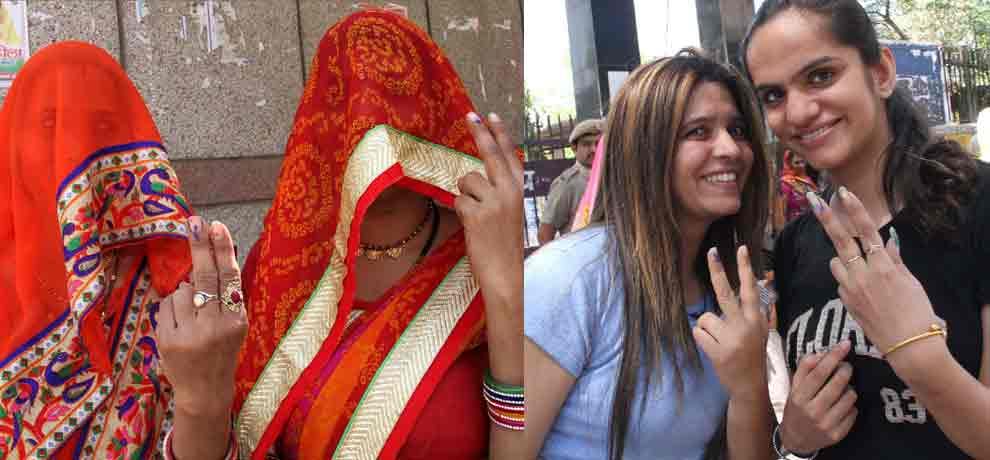 voting in delhi rajauri garden by election  
