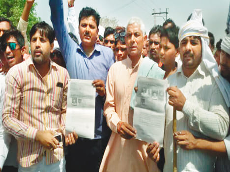 Sugar Mill did not get, farmers demanded land back