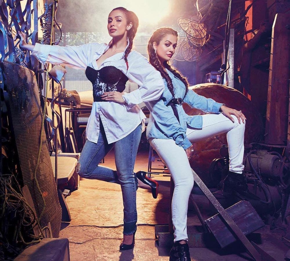 malaika arora and amrita arora photoshoot for high blitz magazine