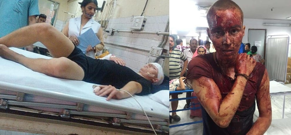 two men of noida saves german teen by auto looters in delhi geeta colony