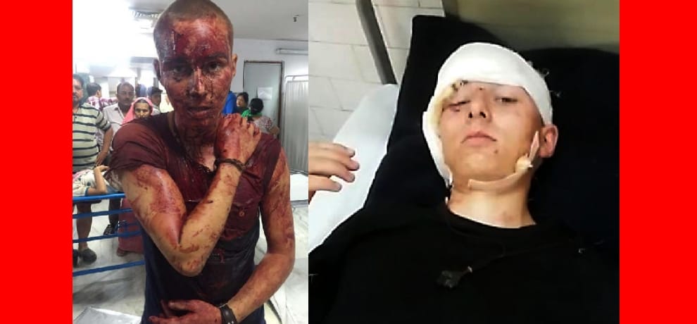 two men of noida saves german teen by auto looters in delhi geeta colony