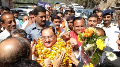 JP Nadda Target HP Govt At Arki and Bilaspur Rally.