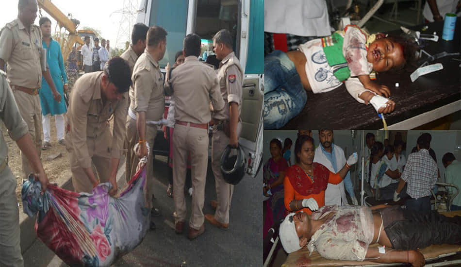 8 dead in bus accident at kanpur