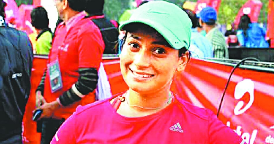 punjab university chandigarh law student samriti kathait completed 100 km marathon