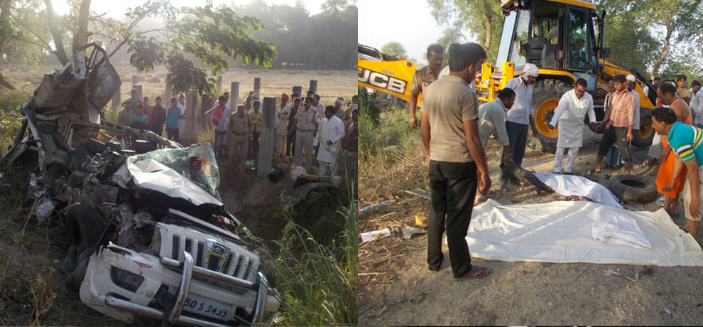 Six people dead, three injured in Azamgarh