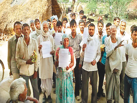 Dealer locked in ration shop