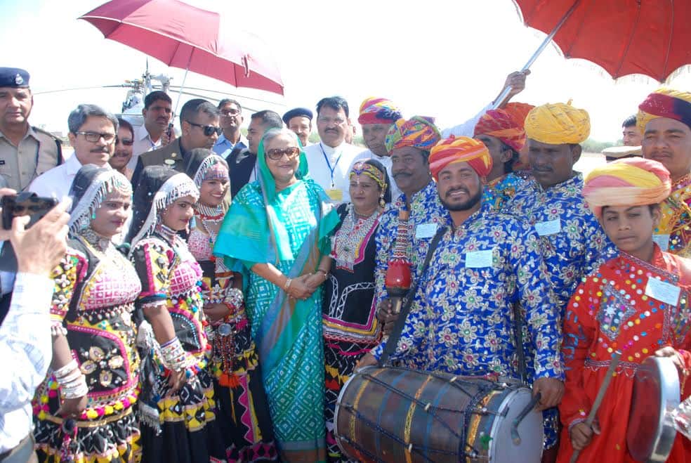 Bangladeshi Prime Minister reached at khwaza Dargah