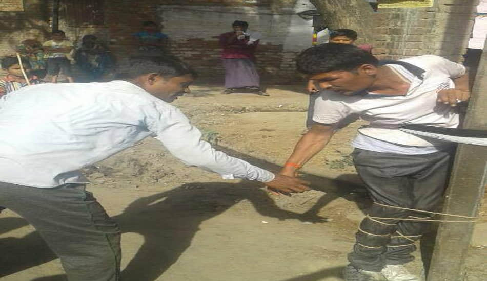 son-in-law beaten at laws house