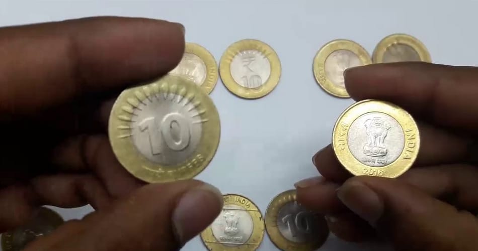 10 rupee coin, dispute for 10 rupee coin