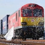 The first rail freight service from the UK to China will depart today