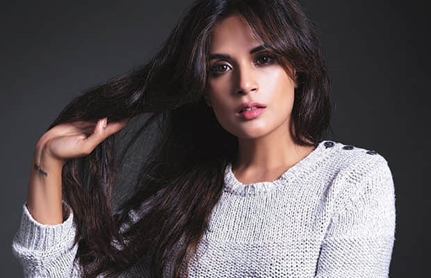 richa chadda get captured in very funny and calm mood