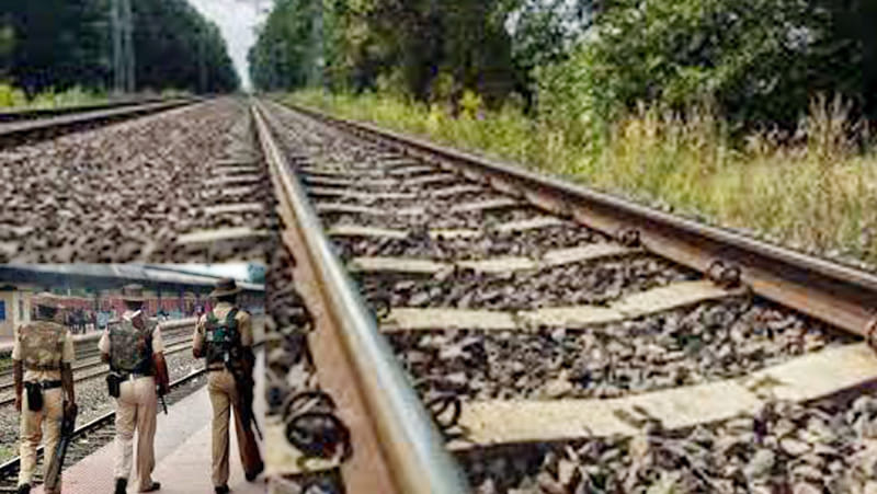 railway track found crack in Kannauj
