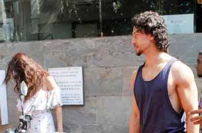PICS: Tiger Shroff captured on date with disha patani
