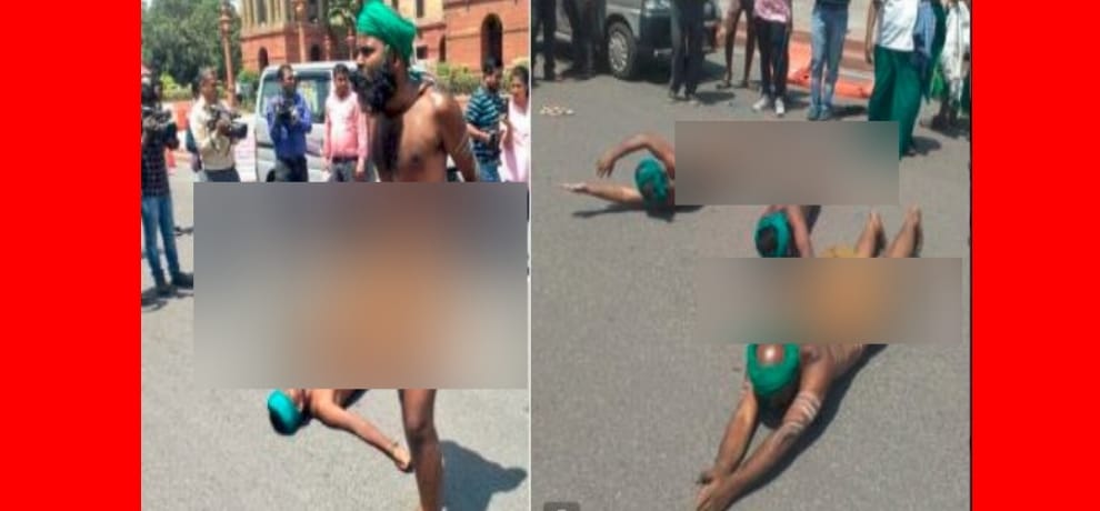 tamil nadu farmers nude protest against pmo for better drought relief fund