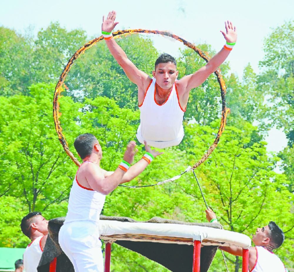 Garhwal rifiles golden jubley celebration end