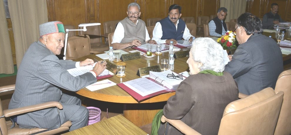 Himachal cabinet meeting decisions, unemployment allowance from April 2017