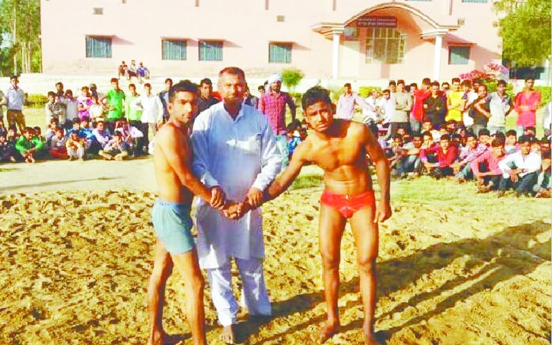 Wrestling at Ratanpur Fair