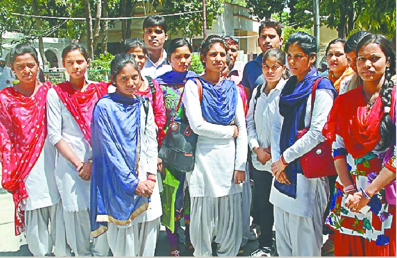 Bed students who reached the Collectorate