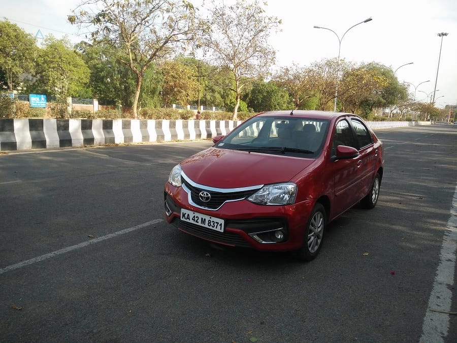Test review of new Toyota Etios platinum plus