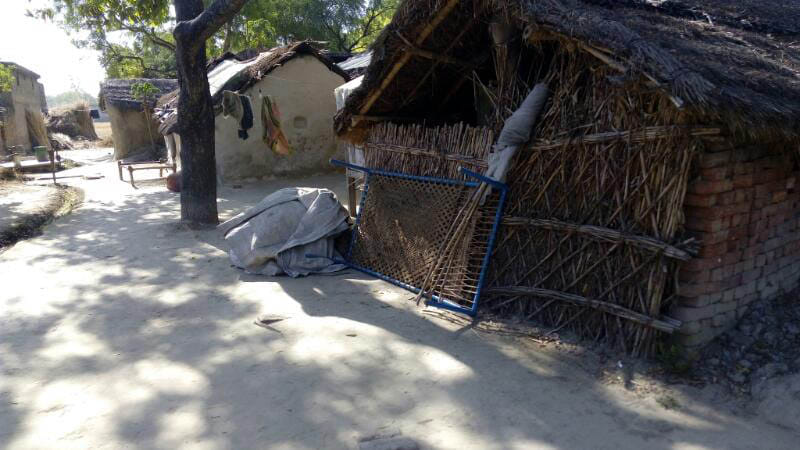 Silent in the village fear of police