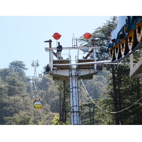 CM Virbhadra Singh inaugurated Jakhu temple ropeway