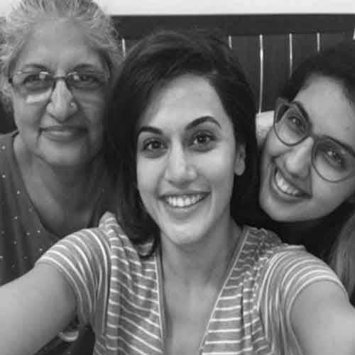PICS:Tapsee celebrates sister's birthday in bangkok