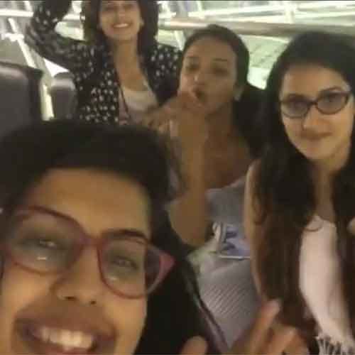 PICS:Tapsee celebrates sister's birthday in bangkok