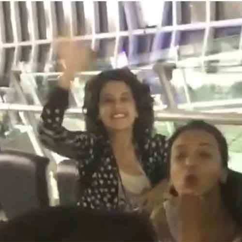 PICS:Tapsee celebrates sister's birthday in bangkok