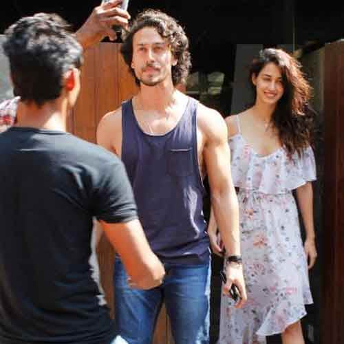 PICS: Tiger Shroff captured on date with disha patani
