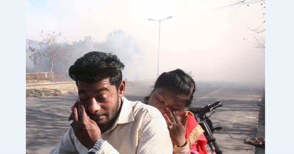 Fire in dumping ground dadumajra, chandigarh news