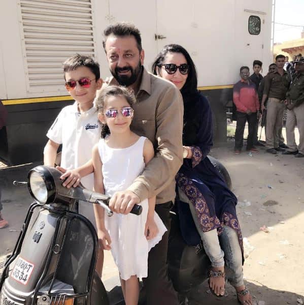 SEE PICS: Sanjay Dutt & wife Maanyata get ROMANTIC & COZY 