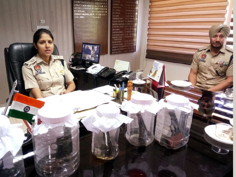 Four gangsters arrested, assailants, cartridges, drug addicts, Fatehgarh Sahib