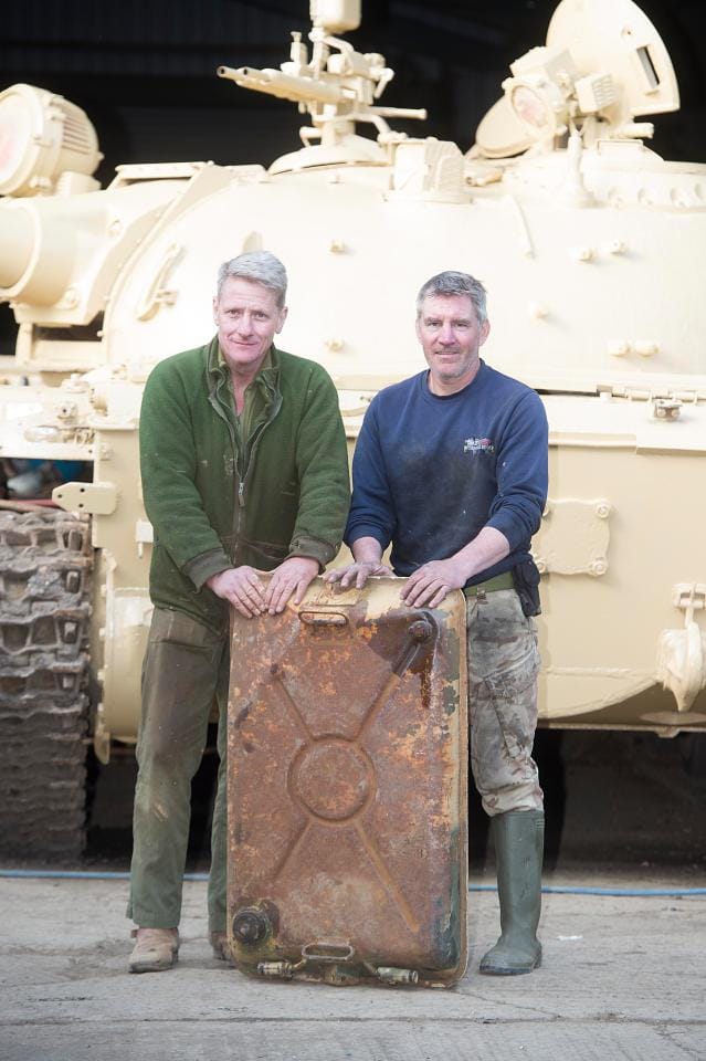 Tank collector shocked to find £2million gold bullion hidden in the fuel compartment 