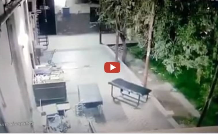 provincial hospital rosario a ghost image captured in cctv footage