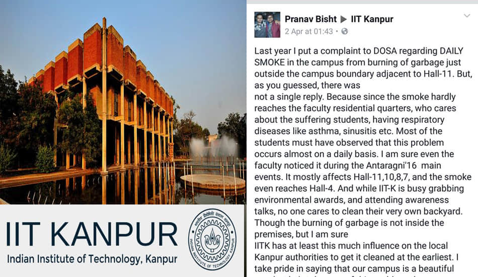 iit smoke on social media