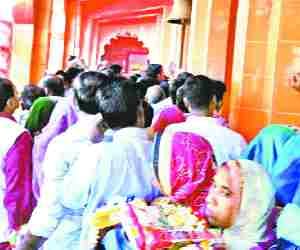 Hanumau Jayanti Celebrated with enthusiasm.