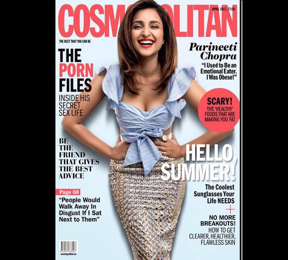 parineeti chopra photoshoot for cosmopolitan magazine