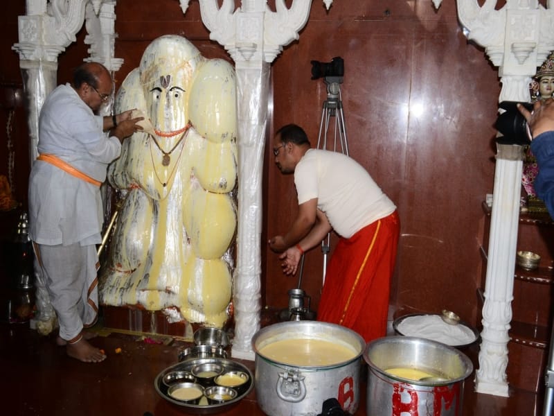 hanuman jayanti celebration in mathura