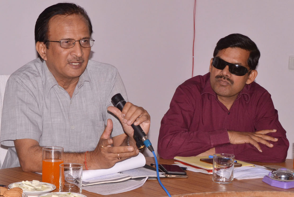 Illegal plot and action on wood depot